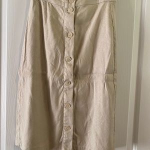 Never been worn linen skirt